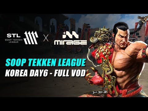 (ENG) Soop Tekken League S2 Korean Region Day 6 - Full VOD