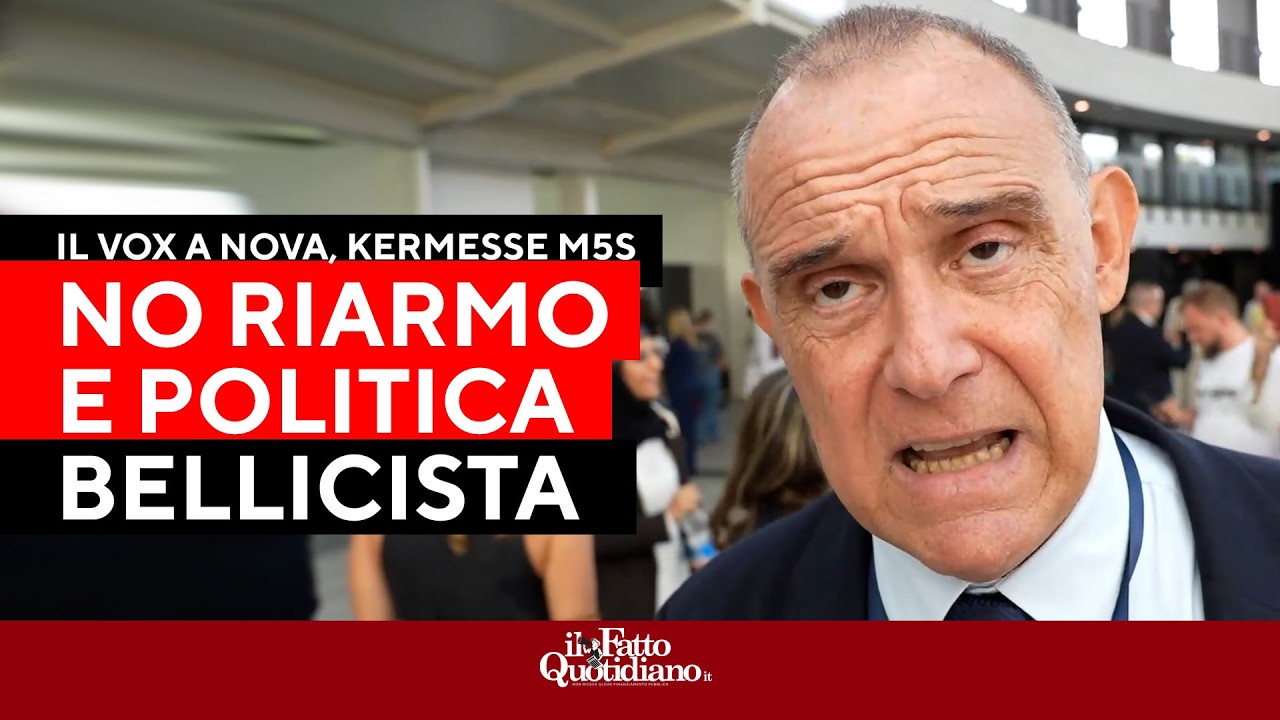 “No al riarmo e al bellicismo, i giovani vogliono altro”: il punto non negoziabile della base M5s
