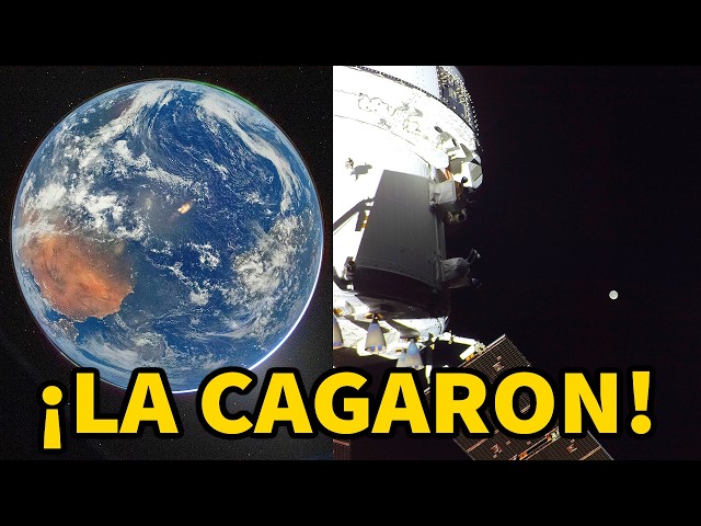 NASA Artemis Toma Fotos De Camino A La LUNA y La Cagan Muy Gorda...