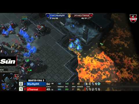 MyuNgSiK vs uThermal - GC's 2015 Starcraft 2 Summer Masters II (Quarter-Final #3)