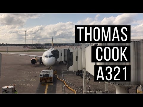 AN HOUR ON THE TARMAC! I Thomas Cook Airlines I Airbus A321 I Manchester   Rhodes