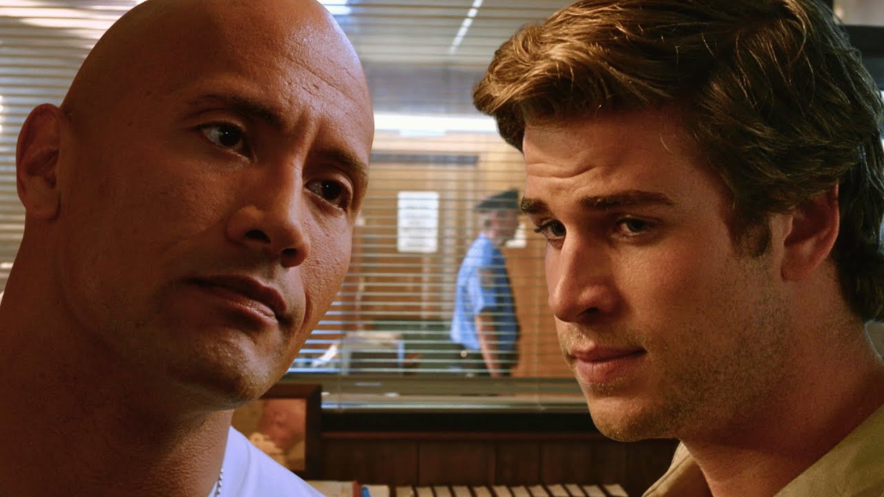 Dwayne Johnson vs Liam Hemsworth – Iconic Scene