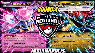Mega Diance VS Dragapult Regional Champions Indianapolis Round 4 2026 Day 1