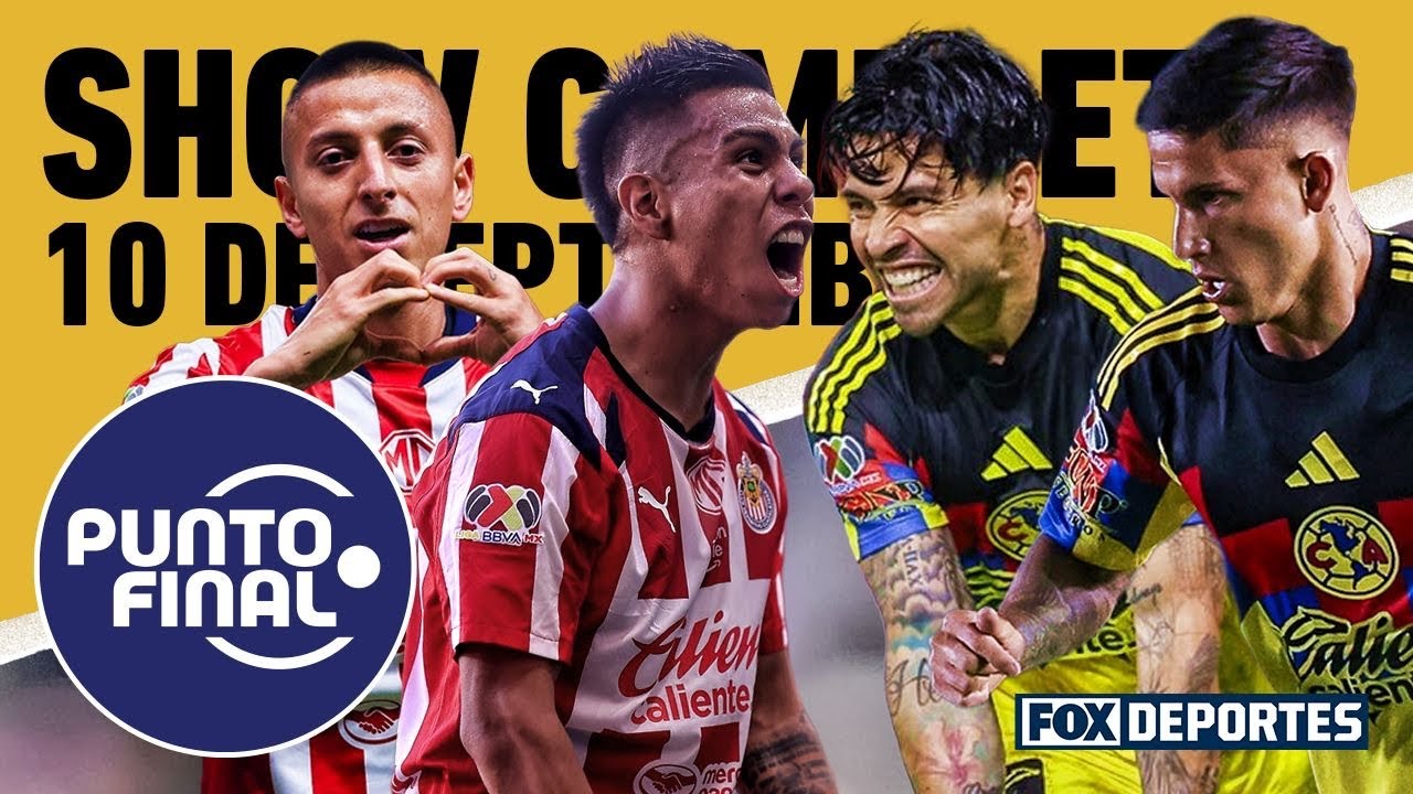 🦅🐐AMÉRICA vs CHIVAS: se viene el clásico y las ÁGUILAS parten como favoritas | Punto Final EN VIVO