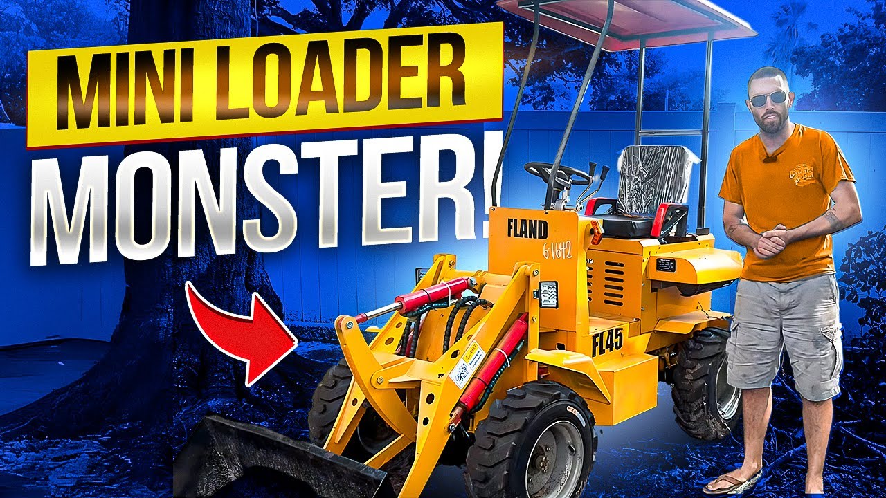 Chinese Mini Wheel Loader Tested — FLAND FL45 Honest Review