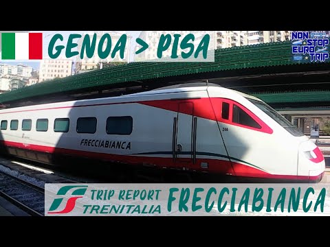 TRENITALIA FRECCIABIANCA ETR460 REVIEW / GENOA TO PISA / ITALIAN TRAIN TRIP REPORT