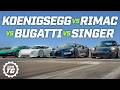 Hypercar Bosses Drive Rival Cars 4K