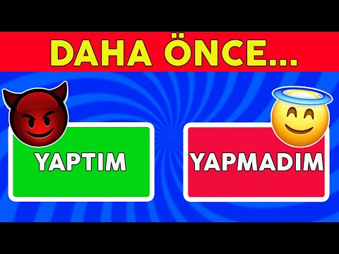 Terleten Sorular Karşısında Cevabın Ne Olacak: Yaptım mı, Yapmadım mı?