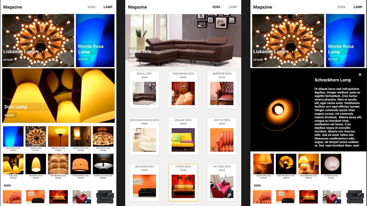 Project: Product Catalog