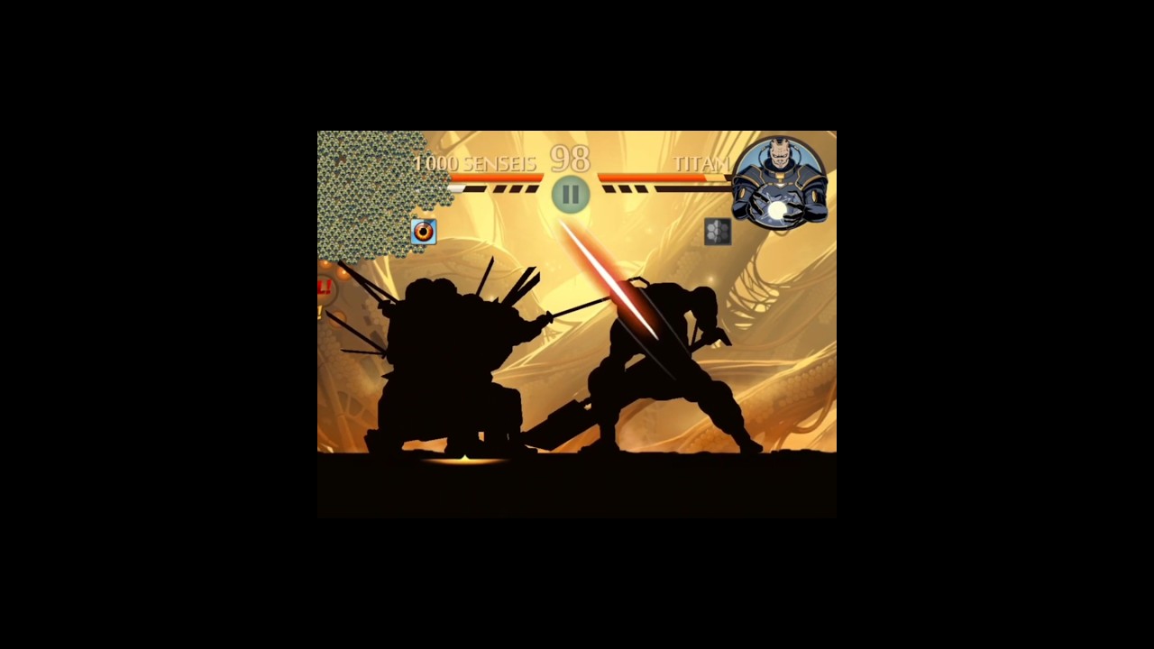 This is how Titan career ended in Shadow Fight2 🤕😈 #shadowfight2 #viral