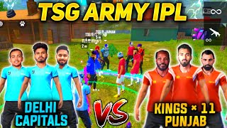 FREE FIRE || DELHI CAPITALS VS KINGS 11 PUNJAB || OFFICIAL FREE FIRE MATCH || OP VERSUS || #tsgarmy