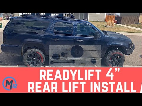 Install Rear Suspension Readylift 4" '07 Suburban