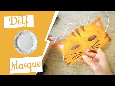 carnaval : fabriquer un Masque chat