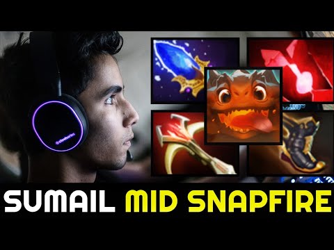 SUMAIL vs Immortal Top Rank 5 Man Party — Mid Snapfire 7.27 Dota 2