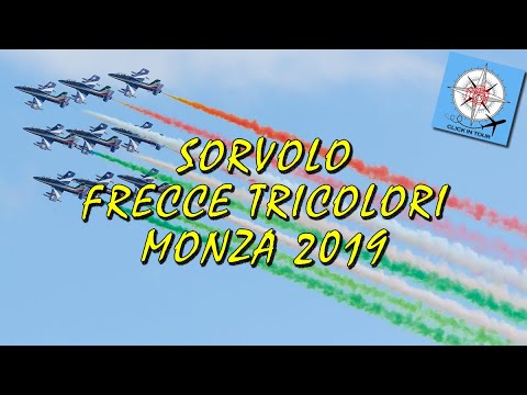 SORVOLO Frecce Tricolori Gran Premio F1 Monza 2019