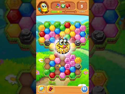 Bee Brilliant Blast Level 65 3 stars