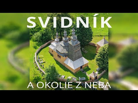 Svidník a okolie z neba