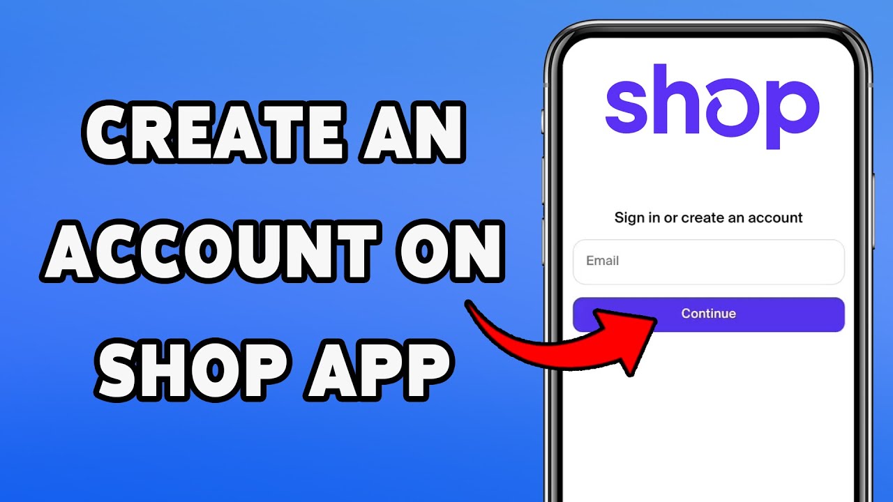 Create An Account On Shop App | Register A Profile On Shop App 2025