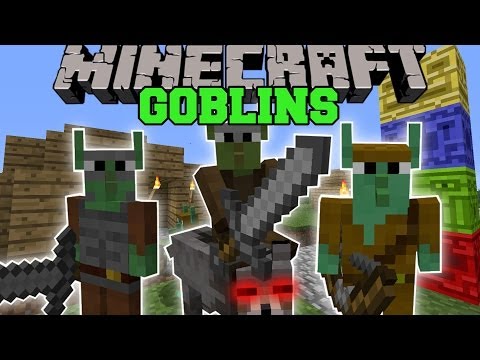 EPIC GOBLIN VILLAGES & WEAPONS in Minecraft!