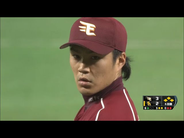 【6回裏】こんなの投げたい...!! 全球児が憧れるイーグルス・則本のストレート 2015/10/1 H-E