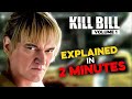 Kill Bill Volume  1 In 2 Minutes