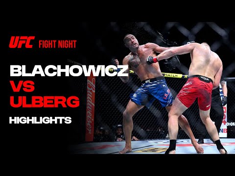 Fight Fight: Blachowicz vs Ulberg Highlights 2025