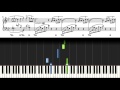 Chopin Ballade No 1 Opus 23 Synthesia Sheet Music