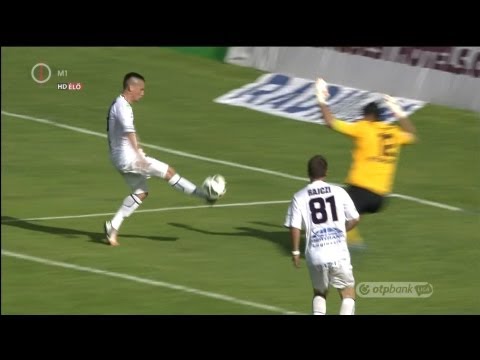 Rajczi Péter gólja a DVTK - KTE Phoenix Mecano mérkőzésen