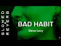 Steve Lacy Bad Habit S L O W E D R E V E R B I Wish I Knew You Wanted Me