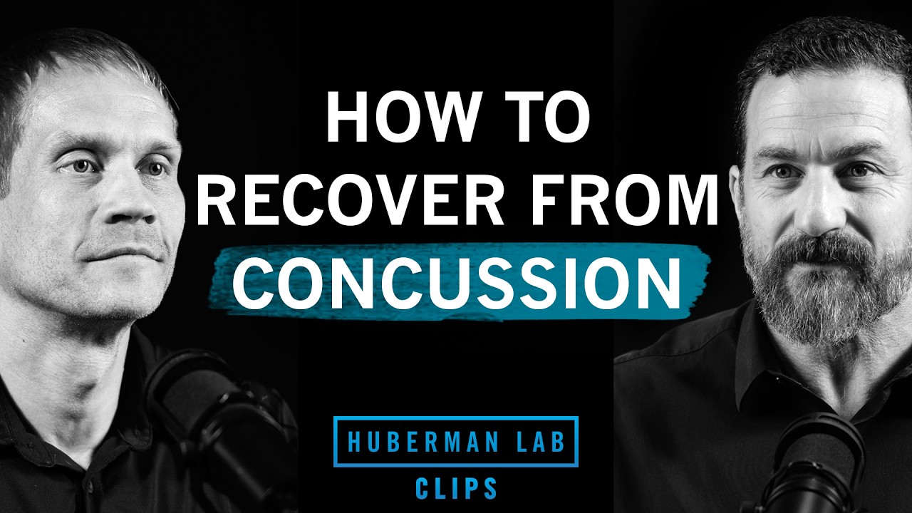 How to Recover From a Concussion | Dr. Tommy Wood & Dr. Andrew Huberman