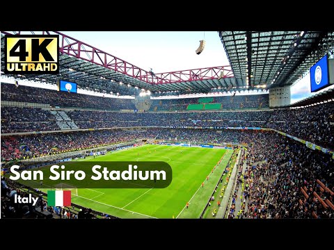 San Siro stadium,Milan Italy. Serie A matchday Inter-Roma