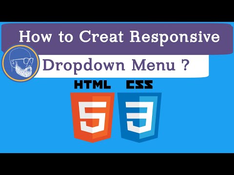 An Awesome Responsive Dropdown Menu With Css Grid And Media Queries