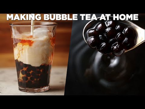 How To Make Bubble Tea At Home - YouTube