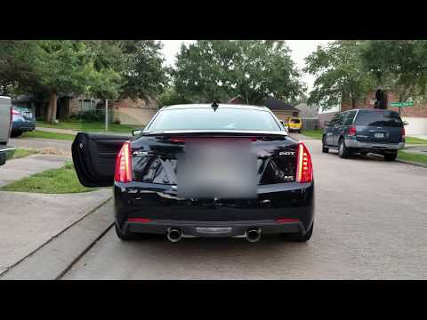 Cadillac ats 2.0t Corsa catback w/ catless downpipe