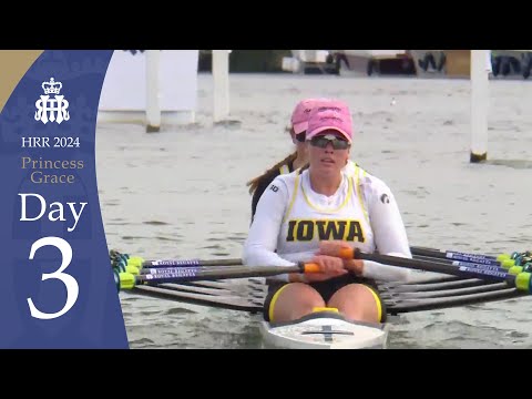 Twickenham R.C. & Trentham B.C. v Univ. of Iowa, USA - Princess Grace | Henley 2024  Day 3