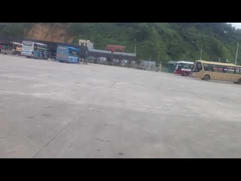 Toan canh biến xe khách Hà giang Dc ghi lai