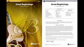 Great Beginnings, by Michael Kamuf – Score & Sound