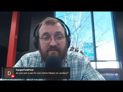 Charles Hoskinson on Do you see a use for non native tokens on Cardano