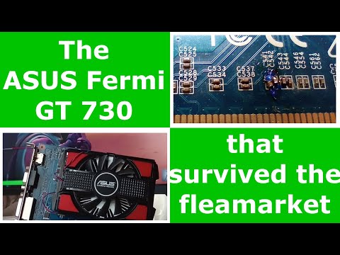 Doing board repair on a Fermi-based GT 730