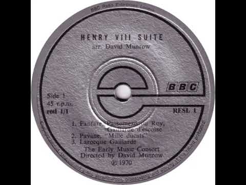 UK New Entry 1971 (64) The Early Music Consort - Fanfare, Passomezo Du Roy, Gaillarde D'Escos