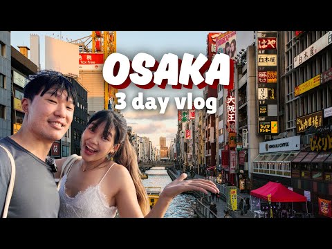 3 days in Osaka Japan - shopping, food, hotels