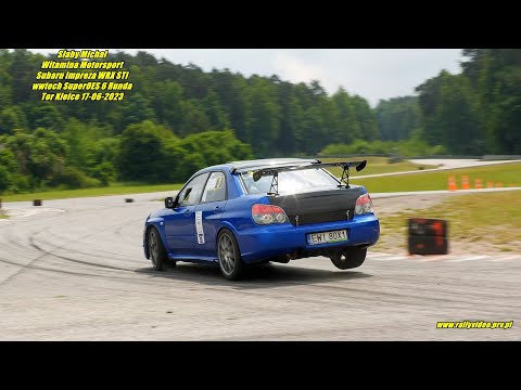 Słaby Michał Witamina Motorsport -Subaru Impreza STi- wwtech SuperOES 6 Runda Tor Kielce 17-06-2023