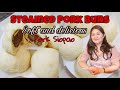 STEAMED PORK BUNS/SOFT AND DELICIOUS SIOPAO