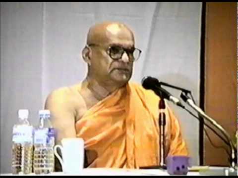 Dr K Sri Dhammananda - The Three Basic Principles In Human Life (1 of 6)