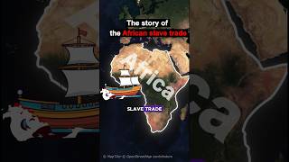 The story of the african slave trade #geography #map #history #africa #europe