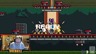 Duckgame with Charlie,Chuck and Overkill | Countdown to 100 followers