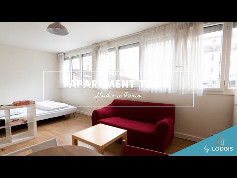 Apartment Tour // Furnished  26m2 in Paris – Ref : 11320515