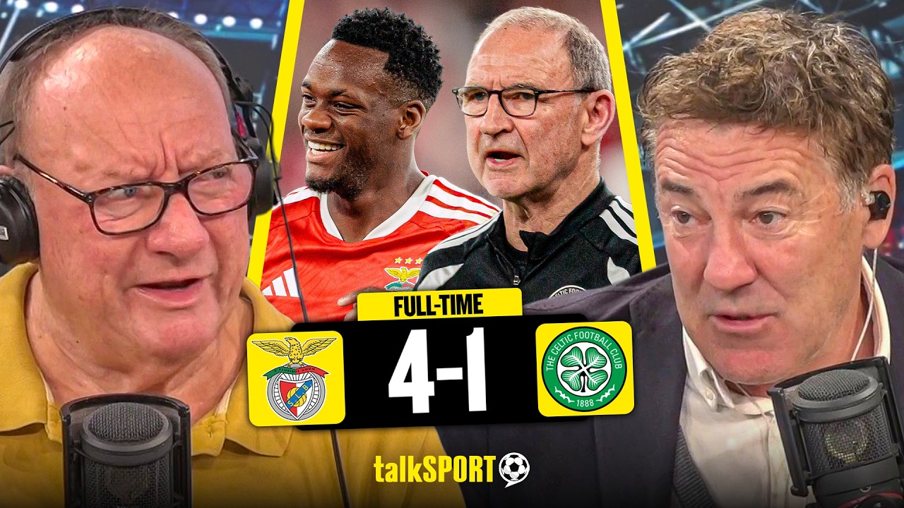 "I WENT TO BED AT HALF TIME!" Alan Brazil DISTRAUGHT after Benfica THRASHED Celtic in Europa League!