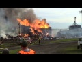 Grain elevator fire 