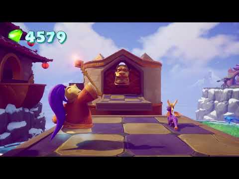 Spyro Reignited Trilogy walkthrough-pt 32-cloud temples and robotica farms